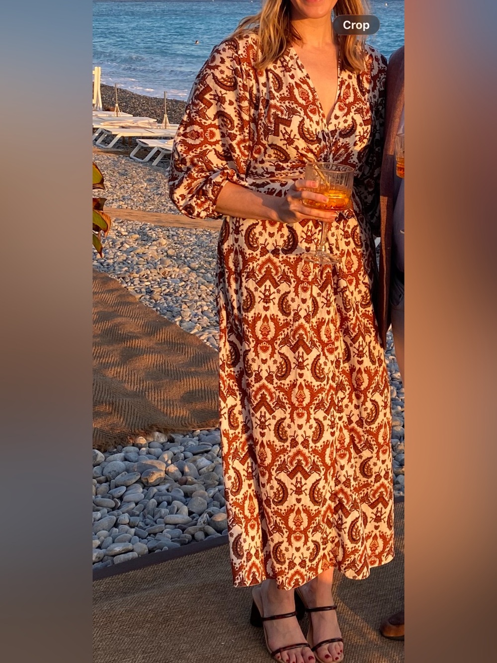 Charina Sarte boho midi dress